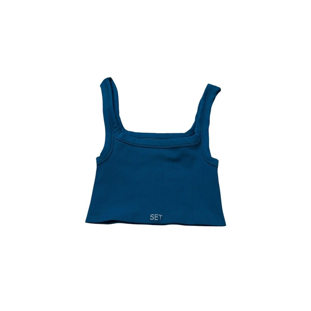 SET ACTIVE Sculptflex Box Tank Bra Size S